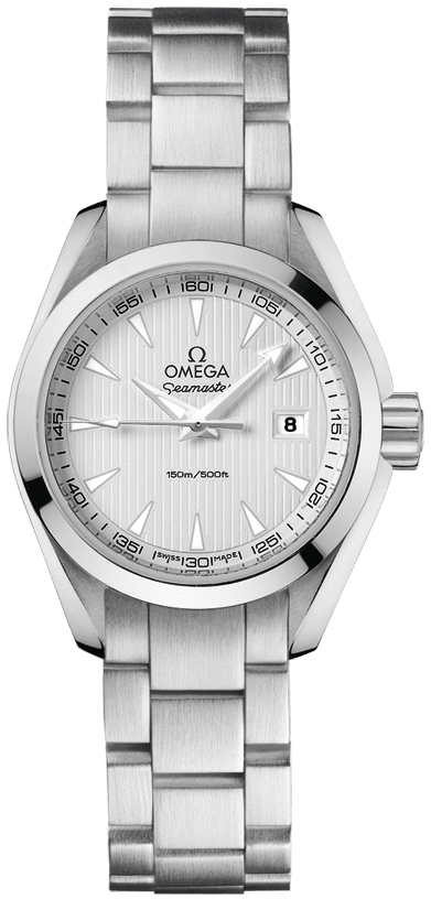 Omega Seamaster Aqua Terra Battery Operated Quartz Black Ladies Watch 23110306102001 