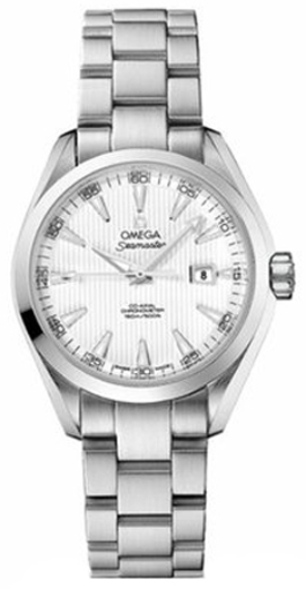 Omega Seamaster Aqua Terra Self Winding Automatic White Ladies Watch 23110342004001 