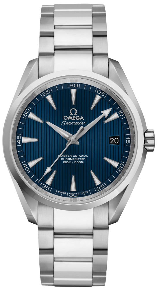 Omega Seamaster Aqua Terra Self winding Automatic Blue Mens Watch 23110392103002 