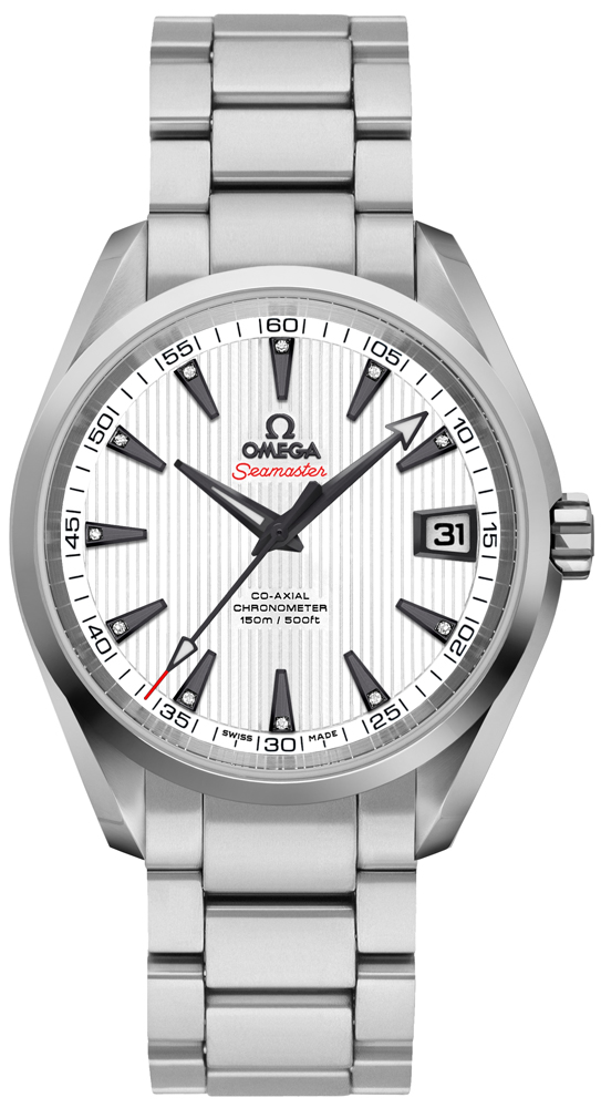 Omega Seamaster Aqua Terra Self Winding Automatic White Mens Watch 23110392154001 