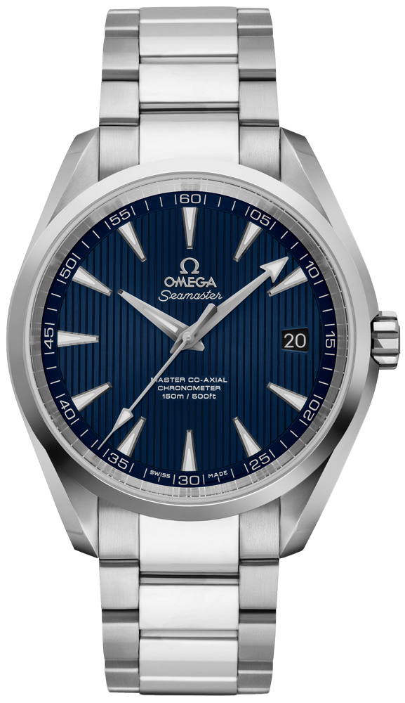 Omega Seamaster Aqua Terra Self Winding Automatic Blue Mens Watch 23110422103003 