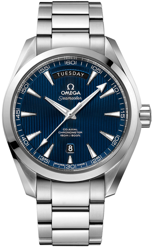 Omega Seamaster Aqua Terra Self winding Automatic Blue Mens Watch 23110422203001 
