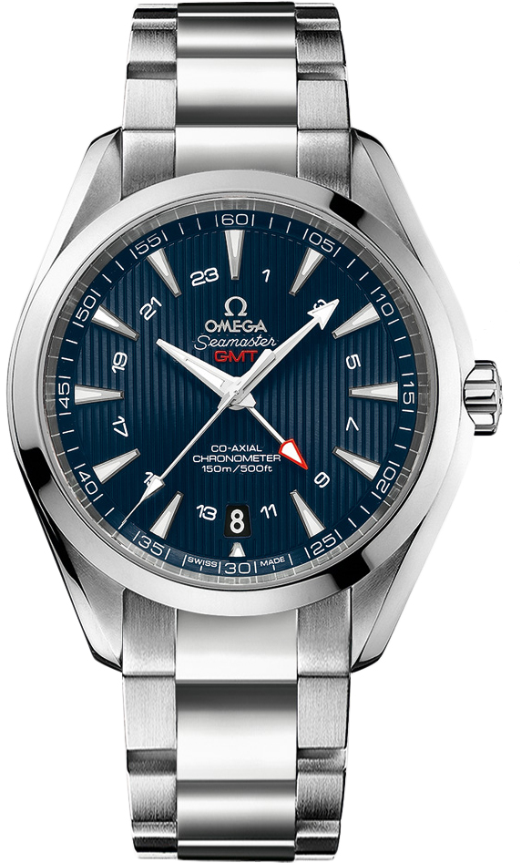 Omega Seamaster Aqua Terra Self winding Automatic Chronometer Blue Mens Watch 23110432203001 