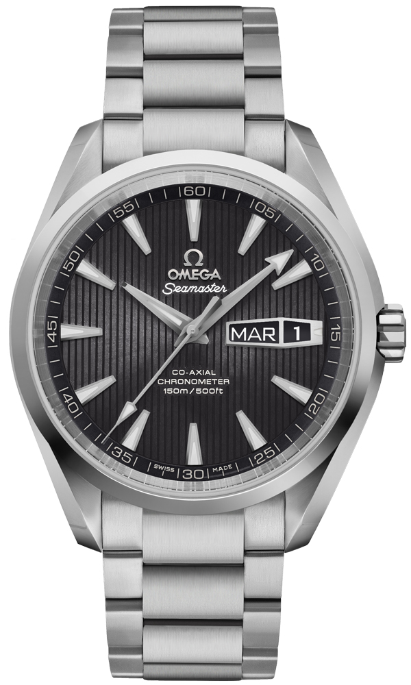Omega Seamaster Aqua Terra Self winding Automatic Chronometer Grey Mens Watch 23110432206001 