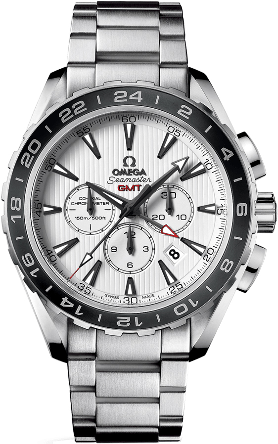 Omega Seamaster Aqua Terra Self winding Automatic Chronometer White Mens Watch 23110445204001 