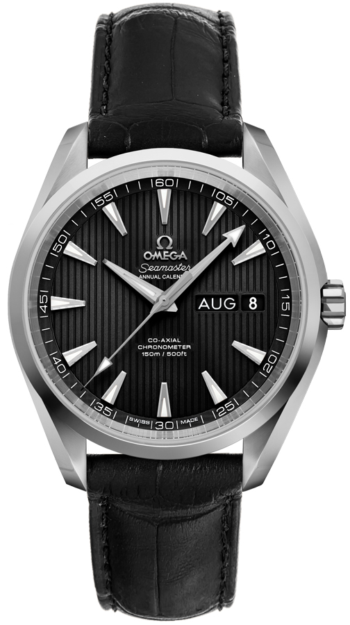 Omega Seamaster Aqua Terra Self Winding Automatic Black Mens Watch 23113392201001 