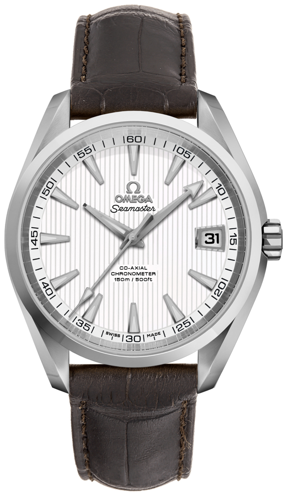 Omega Seamaster Aqua Terra Self winding Automatic Chronometer Silver Watch 23113422102001 