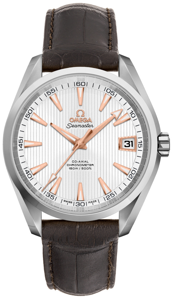 Omega Seamaster Aqua Terra Self winding Automatic Silver Mens Watch 23113422102002 