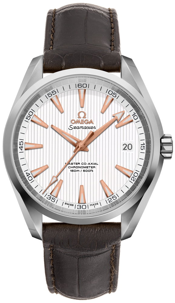 Omega Seamaster Aqua Terra Self Winding Automatic Silver Mens Watch 23113422102003 