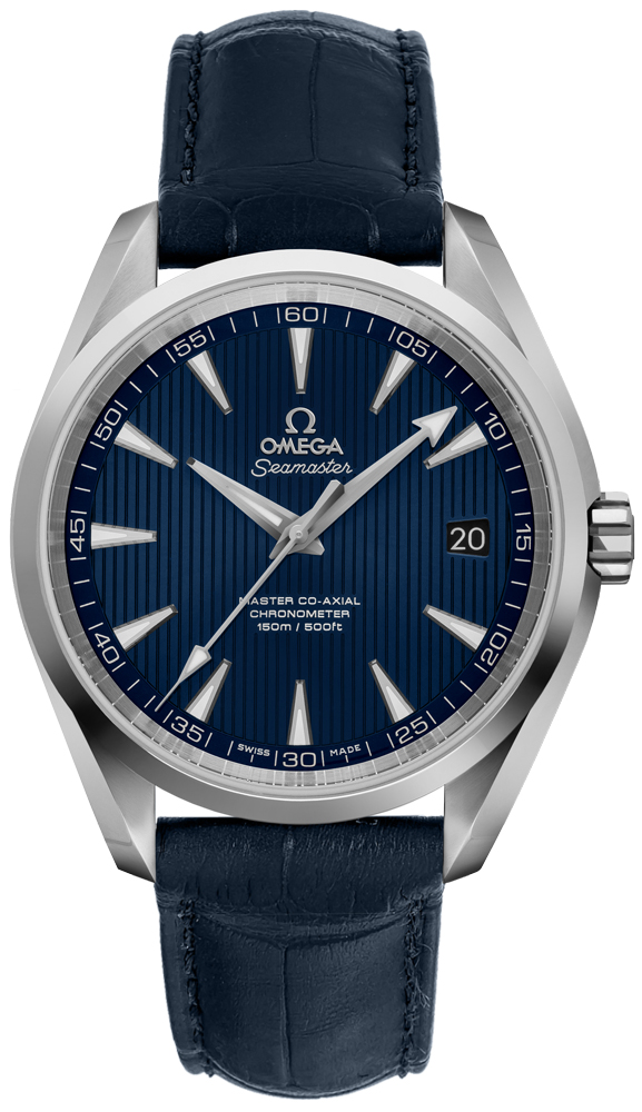 Omega Seamaster Aqua Terra Self Winding Automatic Blue Mens Watch 23113422103001 