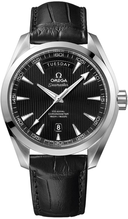 Omega Seamaster Aqua Terra Self winding Automatic Black Mens Watch 23113422201001 