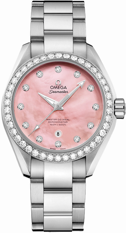 Omega Seamaster Aqua Terra Self winding Automatic Pink Watch 23115342057003 