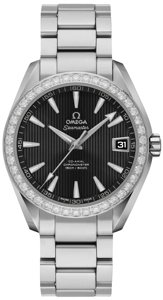 Omega Seamaster Aqua Terra Self winding Automatic Chronometer Black Watch 23115392151001 