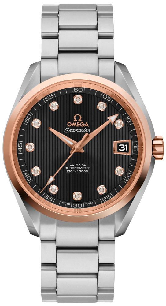 Omega Seamaster Aqua Terra Self winding Automatic Black Mens Watch 23120392151003 