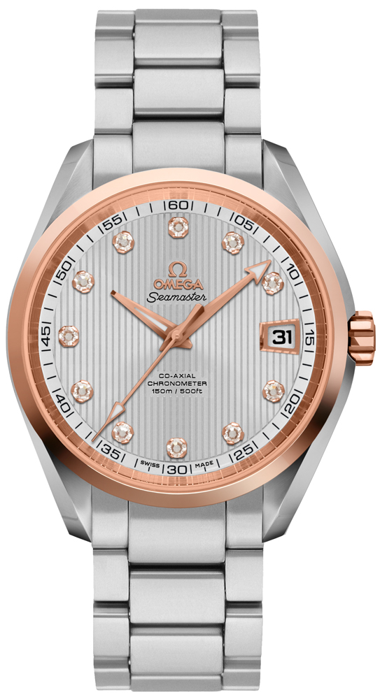 Omega Seamaster Aqua Terra Self winding Automatic Chronometer Silver Watch 23120392152003 