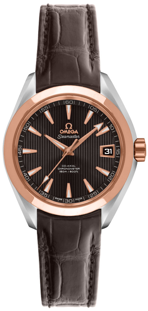 Omega Seamaster Aqua Terra Self winding Automatic Chronometer Grey Watch 23123302006001 