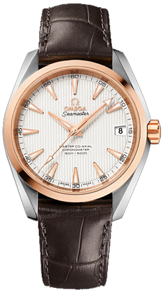 Omega Seamaster Aqua Terra Self winding Automatic Chronometer Silver Watch 23123392102001 