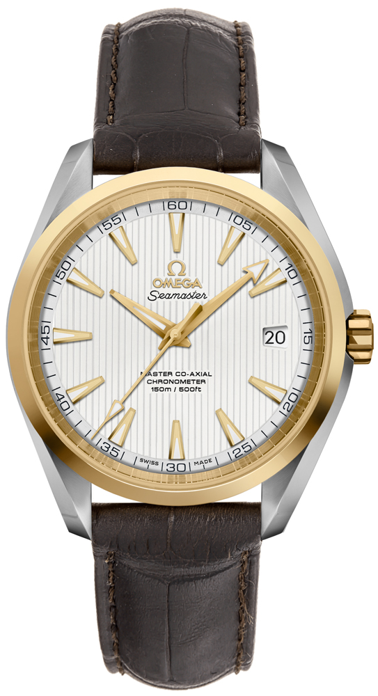 Omega Seamaster Aqua Terra Self winding Automatic Chronometer Silver Watch 23123392102002 