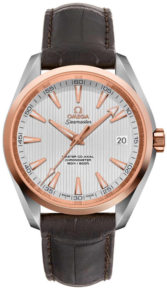Omega Seamaster Aqua Terra Self winding Automatic Chronometer Silver Watch 23123422102001 
