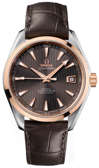 Omega Seamaster Aqua Terra Self winding Automatic Chronometer Grey Watch 23123422106001 