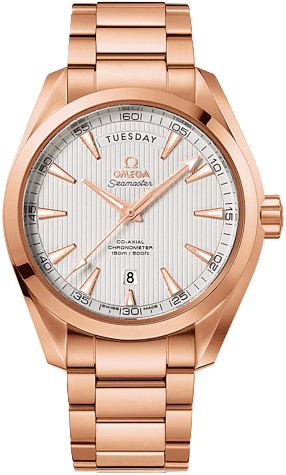 Omega Seamaster Aqua Terra Self winding Automatic Chronometer Silver Mens Watch 23150422202001 