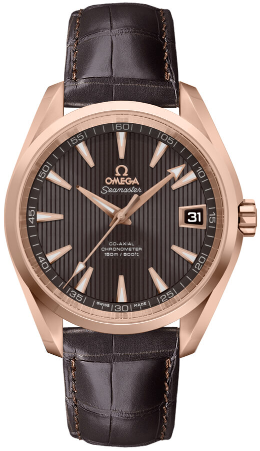 Omega Seamaster Aqua Terra Self winding Automatic Grey Mens Watch 23153422106001 