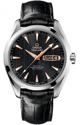 Omega Seamaster Aqua Terra Self winding Automatic Chronometer Black Watch 23153432201001 