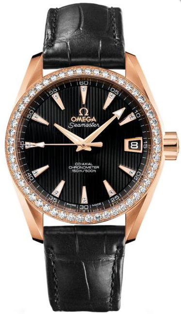 Omega Seamaster Aqua Terra Self winding Automatic Chronometer Black Watch 23158392151001 