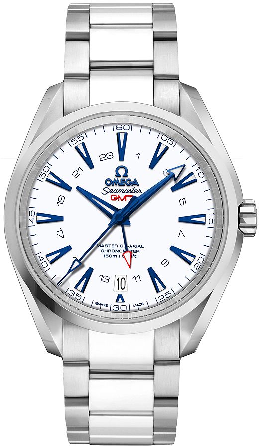 Omega Seamaster Aqua Terra Self winding Automatic White Mens Watch 23190432204001 