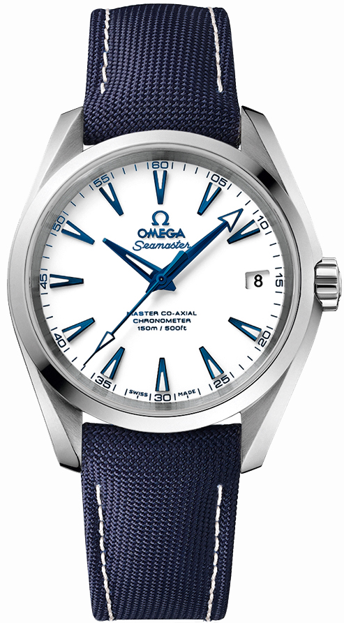 Omega Seamaster Aqua Terra Self Winding Automatic White Watch 23192392104001 