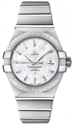 Omega Constellation Self winding Automatic Pearl White Ladies Watch 12310312005001 