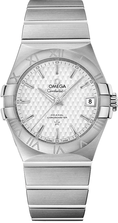 Omega Constellation Self winding Automatic Silver Mens Watch 12310352002002 