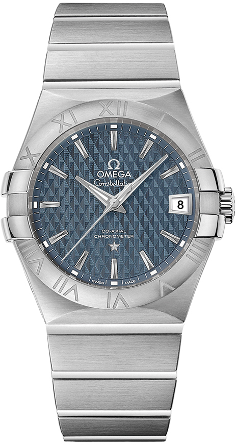 Omega Constellation Self winding Automatic Blue Mens Watch 12310352003002 