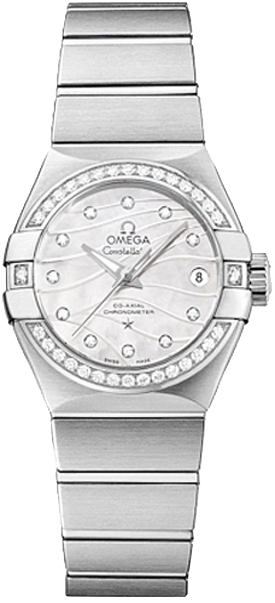 Omega Constellation Self winding Automatic Pearl White Ladies Watch 12315272055002 