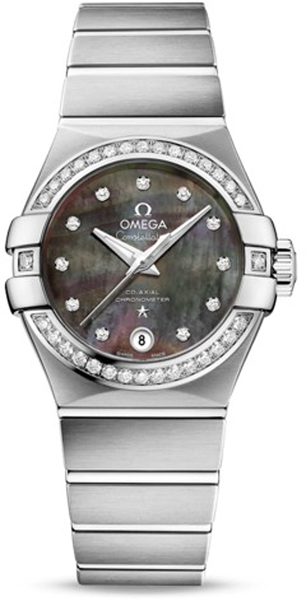Omega Constellation Self winding Automatic Diamonds Ladies Watch 12315272057003 