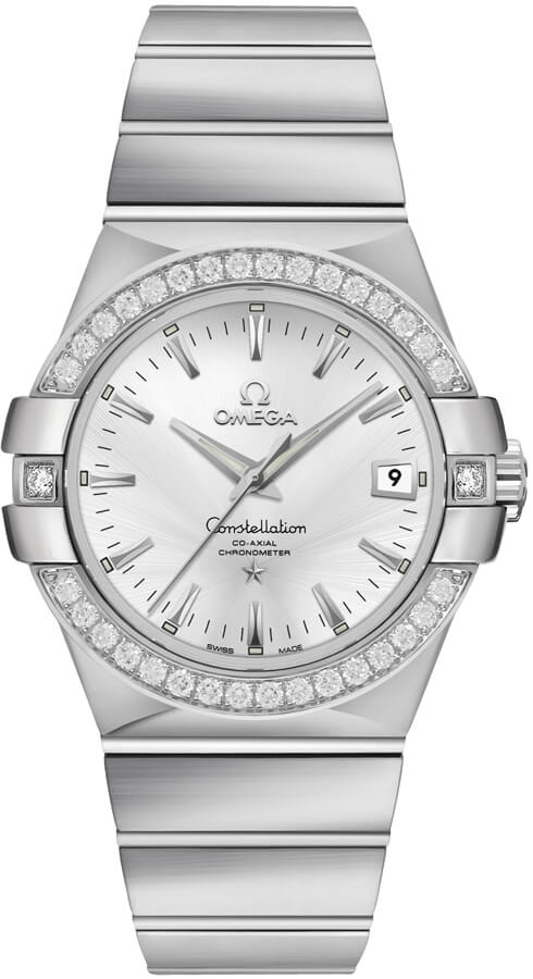 Omega Constellation Self winding Automatic Silver Watch 12315352002001 