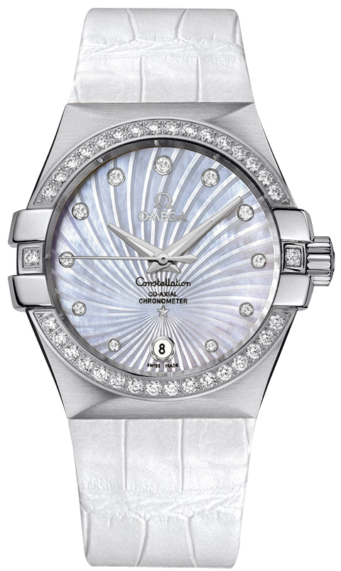 Omega Constellation Self winding Automatic White Ladies Watch 12318352055001 