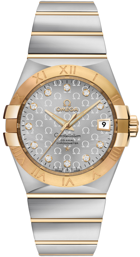 Omega Constellation Self winding Automatic Silver Mens Watch 12320352052004 