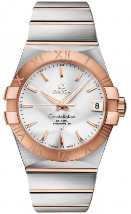 Omega Constellation Self Winding Automatic Silver Mens Watch 12320382102001 