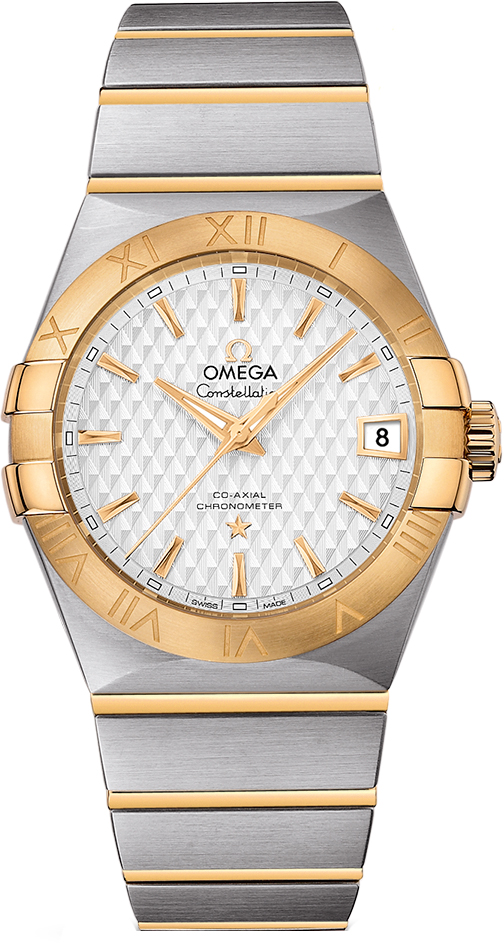 Omega Constellation Self winding Automatic Silver Mens Watch 12320382102009 