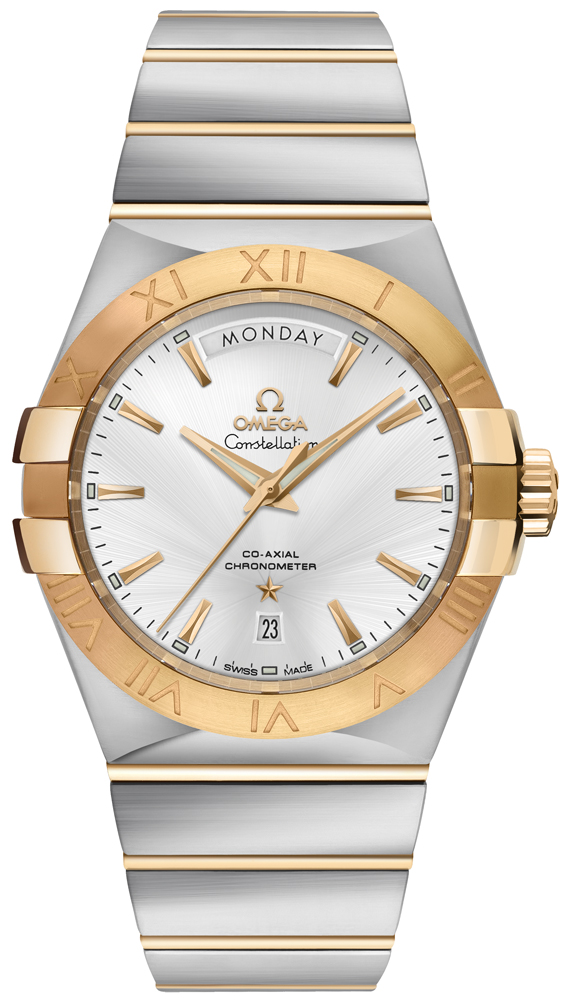Omega Constellation Self winding Automatic Silver Mens Watch 12320382202002 