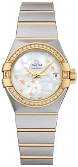 Omega Constellation Self winding Automatic White Ladies Watch 12325272005001 