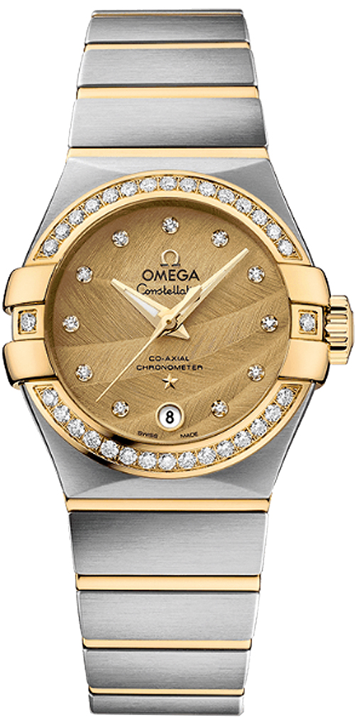 Omega Constellation Self winding Automatic Champagne Ladies Watch 12325272058002 