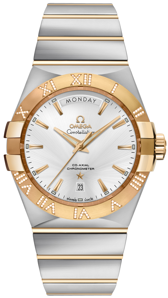 Omega Constellation Self winding Automatic Silver Mens Watch 12325382202002 