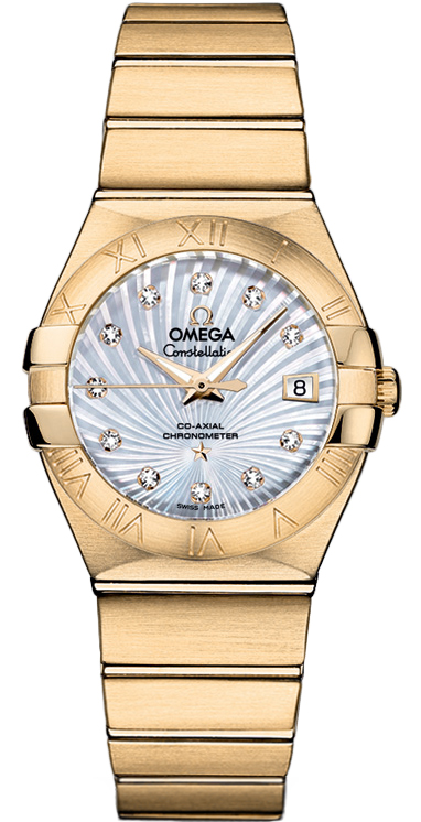Omega Constellation Self winding Automatic White Ladies Watch 12350272055002 