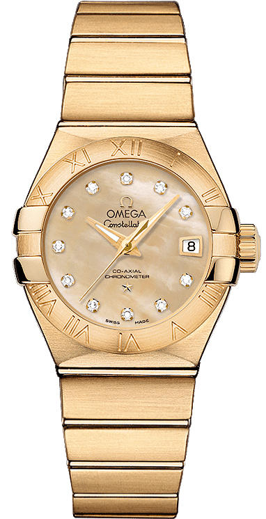 Omega Constellation Self winding Automatic Diamonds Ladies Watch 12350272057002 