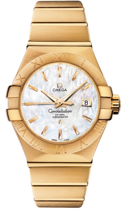 Omega Constellation Self winding Automatic Pearl White Ladies Watch 12350312005002 