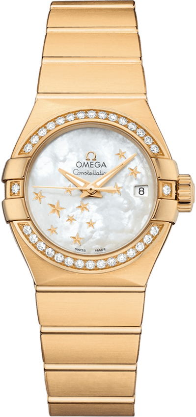 Omega Constellation Self winding Automatic White Ladies Watch 12355272005001 