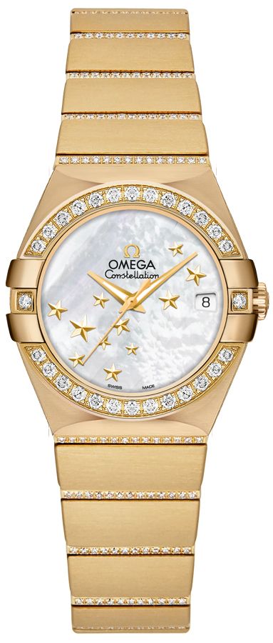 Omega Constellation Self winding Automatic White Ladies Watch 12355272005002 