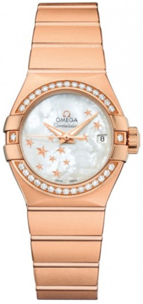 Omega Constellation Self winding Automatic White Ladies Watch 12355272005003 